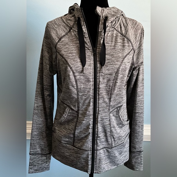 90 Degree By Reflex Jackets & Blazers - EUC Hooded Zip-Up Jacket Athletic Yoga Gym